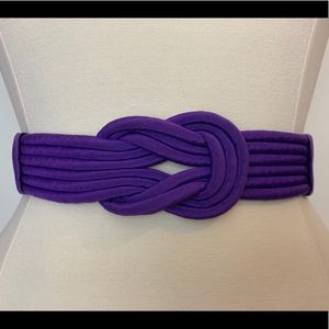 Gorgeous Purple Clasp Waist Belt
